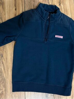 Vineyard Vines Navy Half-Zip Pullover